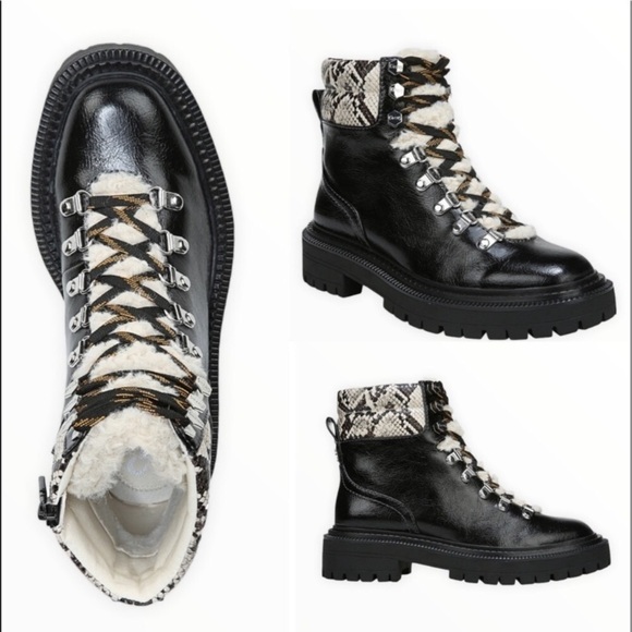 NWOB Circus by Sam Edelman Flora Shearling Hiker Boot - Picture 2 of 16